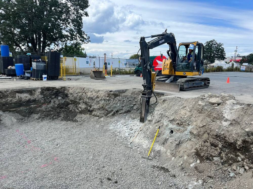 Site oversight and civil works coordination on a PMC Build managed project